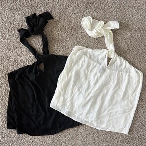 NWT banana republic keyhole halter bundle Sz medium